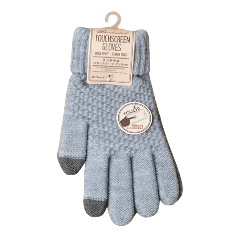 Gestrickte Winterhandschuhe