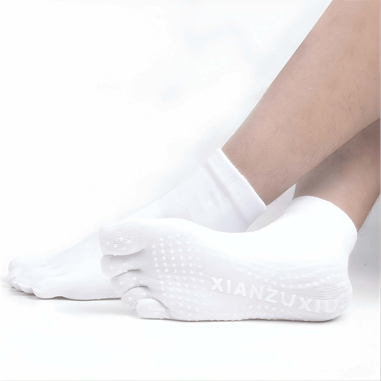 SoftGrip - Rutschfeste Fünf-Zehen-Socken für Yoga, Pilates & Übung