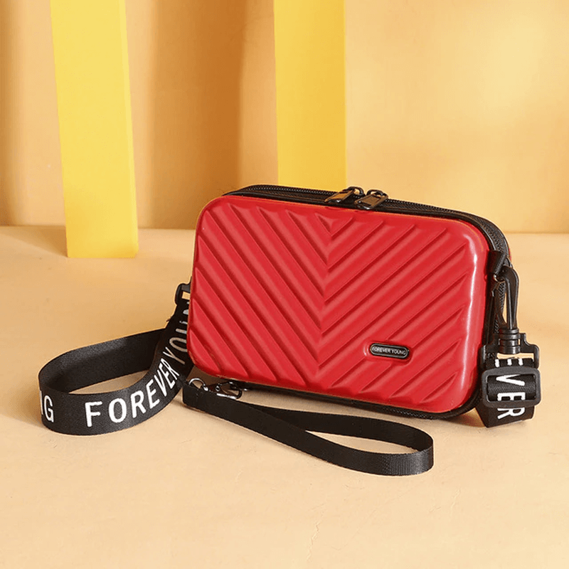 Miniaturkoffer Crossbody Bag