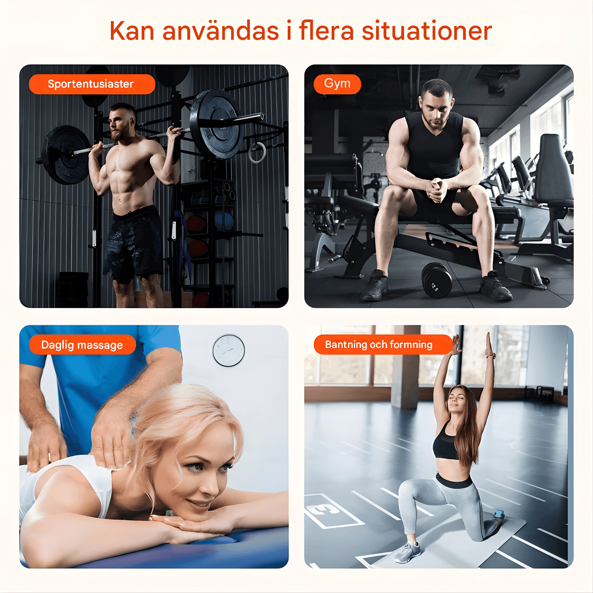 PulseRelief - 16-Kopf-Massagegerät mit 9 Modi & 20 Intensitätsstufen für den ganzen Körper