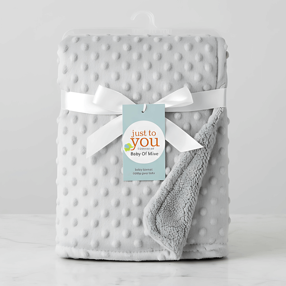 HushBlanket - Weiche und warme Fleece-Babydecke mit Thermoeffekt für Neugeborene und Kleinkinder