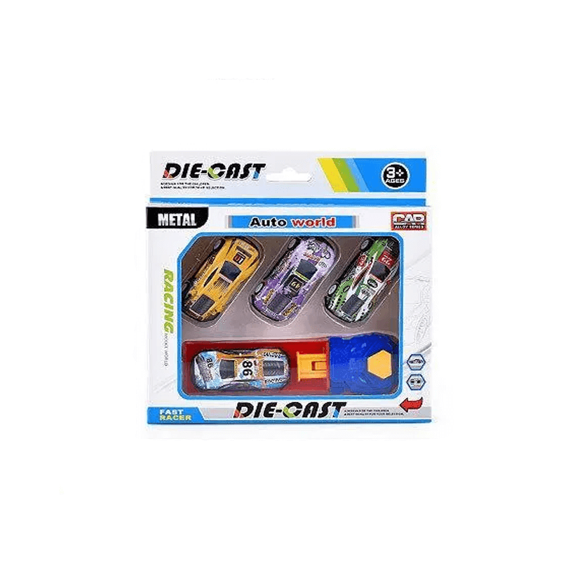 Mini-Rennwagen-Set für Kinder - robuste Konstruktion und Federung