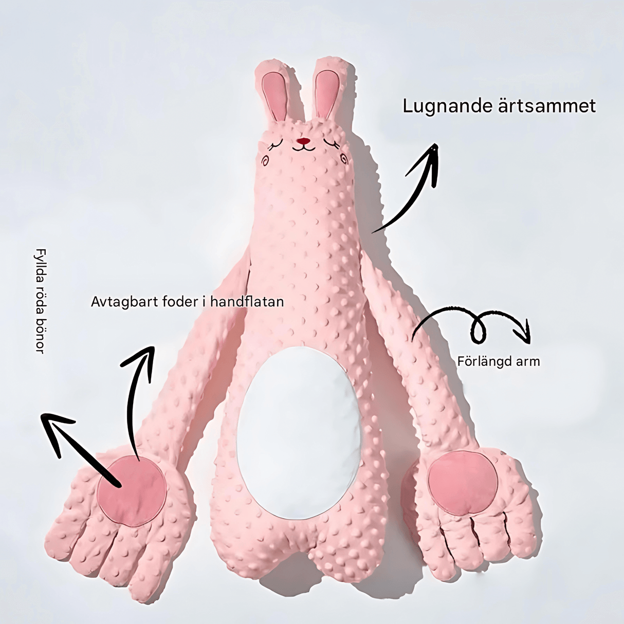 CuddleNest - Multifunktionale Baby-Schlafpuppe mit Sicherheit, Wärme, Musik und flatternden Fingern