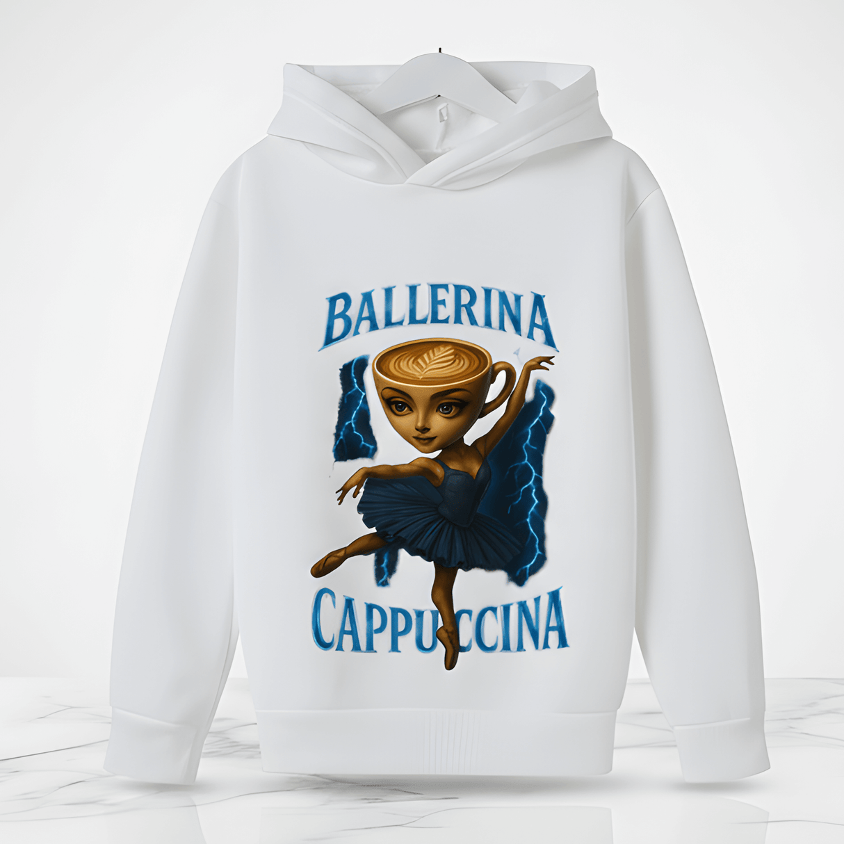 GiggleWear - Hoodie mit italienischen Mindrot-Figuren für Kinder & Erwachsene