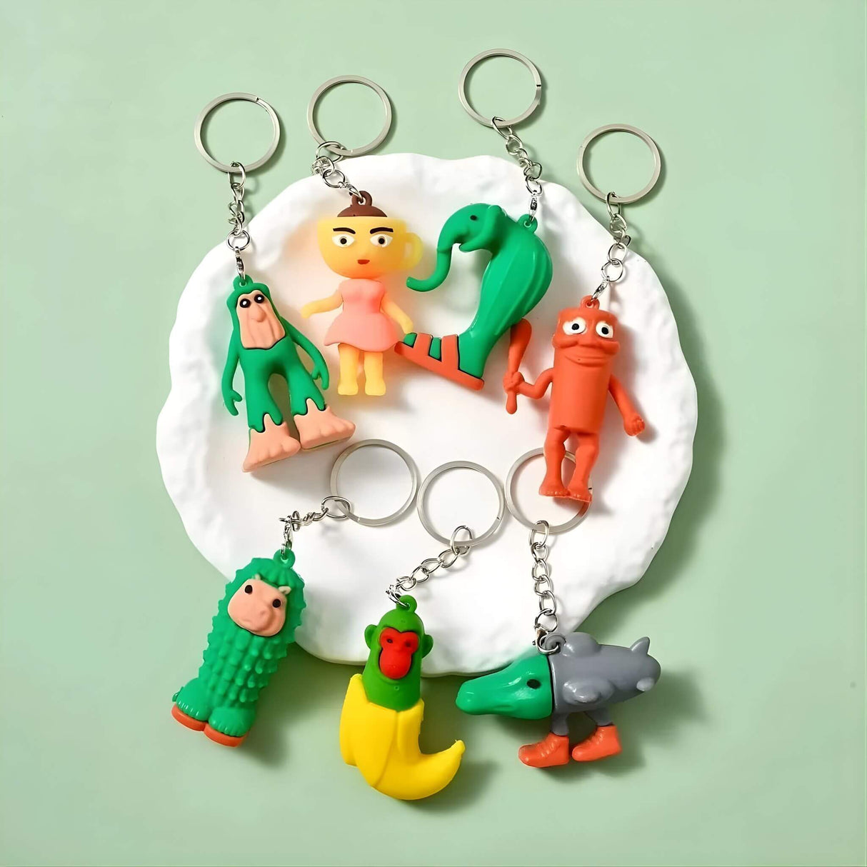 BlinkBox - 24 italienische Mindrot Blind Box Figuren & Schlüsselanhänger im Mystery Collector's Set