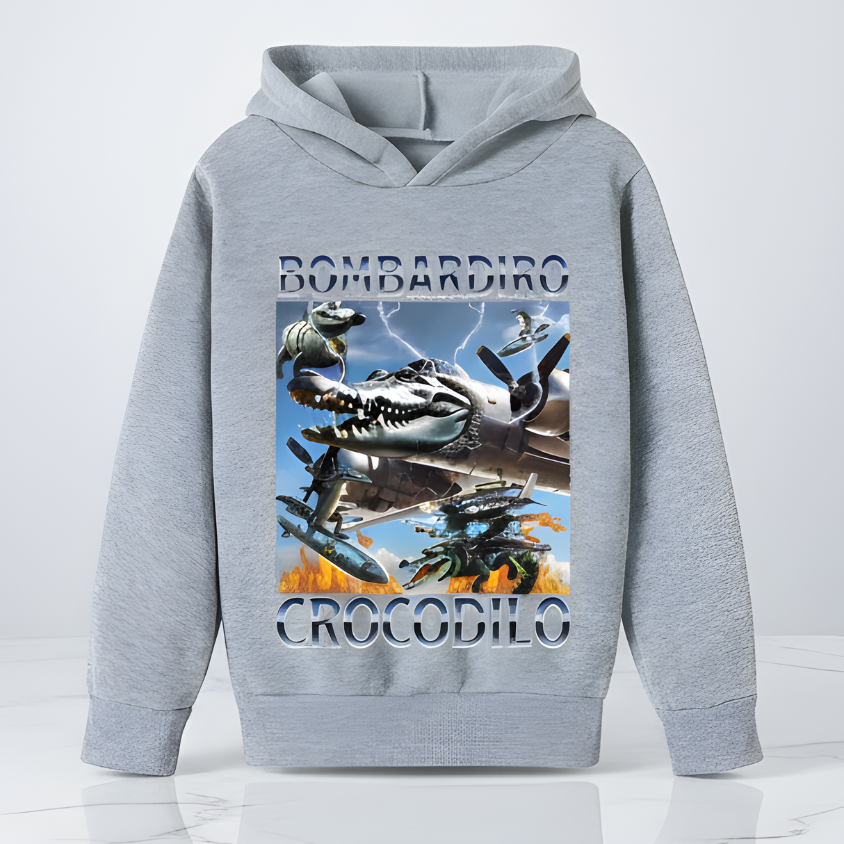 GiggleWear - Hoodie mit italienischen Mindrot-Figuren für Kinder & Erwachsene