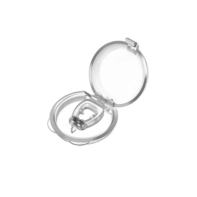 Magnetische Anti-Schnarch-Nasenklammer aus Silikon