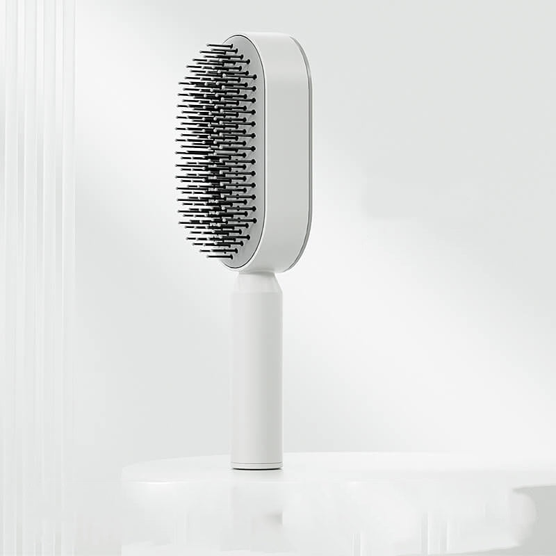 Selbstreinigende Haarbürste One Click