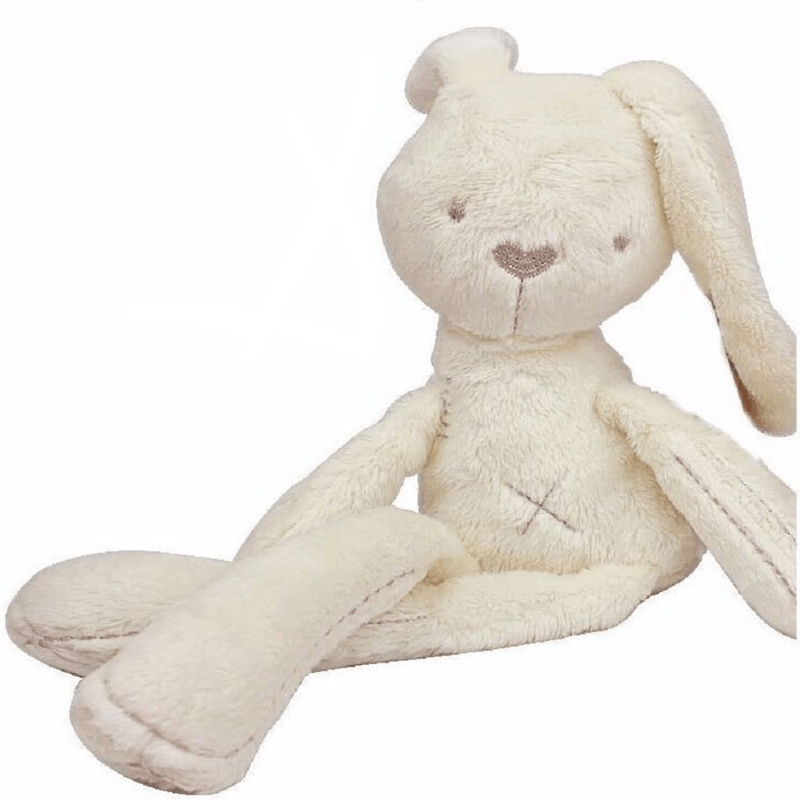 Soft Dressed Rabbit Doll - Hochwertiges Kuscheltier für Kinder, Niedliches und weiches Kaninchen Plüschtier, Sleeping Buddy & Plüschpuppe