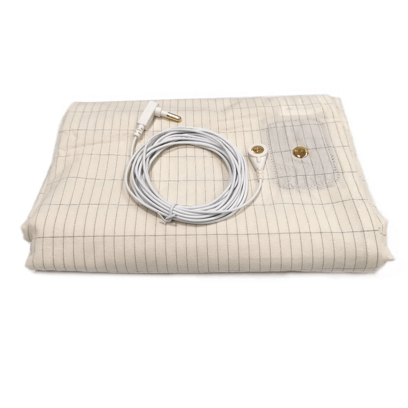 Erdungslaken mit Silberfäden - für besseren Schlaf & Gesundheit