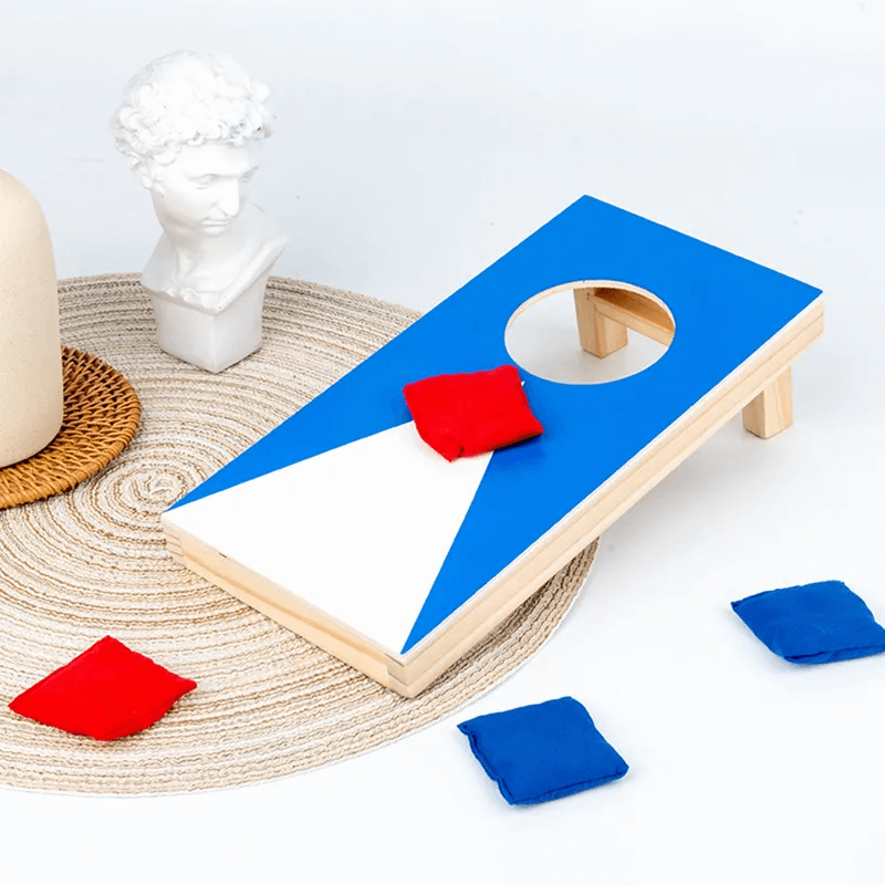 Erbsensack Cornhole Spiel