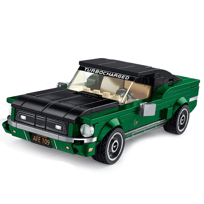 Sportwagen-Bauklötze für Kinder - Realistische Rennwagen DIY-Set