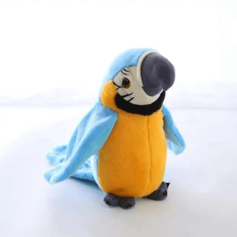 Sprechender Papagei Plüsch - regt die Sprachentwicklung und das fantasievolle Spiel an