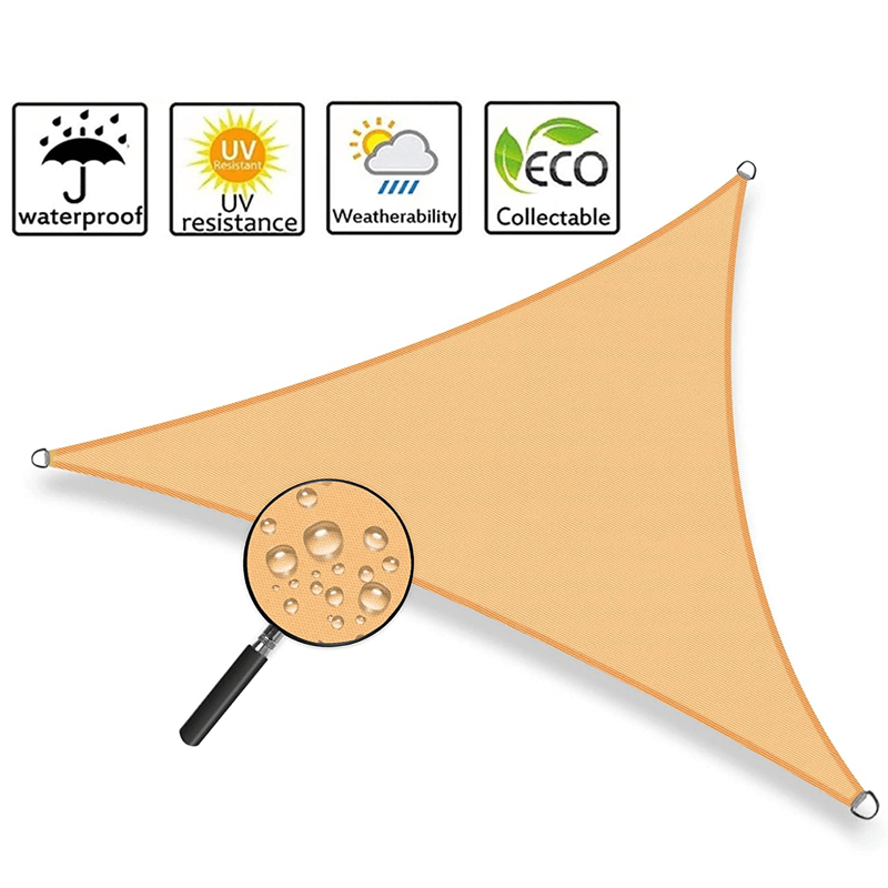 Dreieckiges wasserdichtes Solarsegel