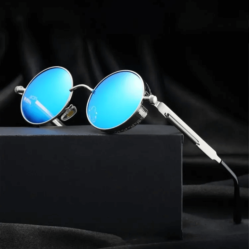 Steampunk-Sonnenbrille aus Metall
