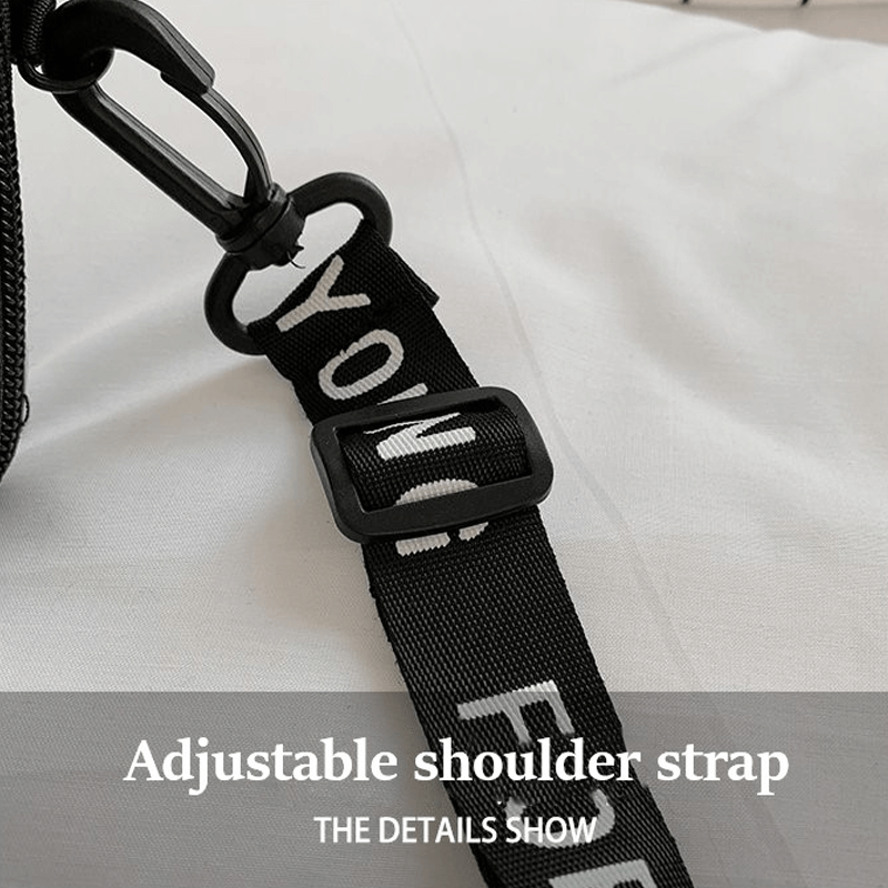 Von der Reisetasche inspirierte Crossbody-Tasche