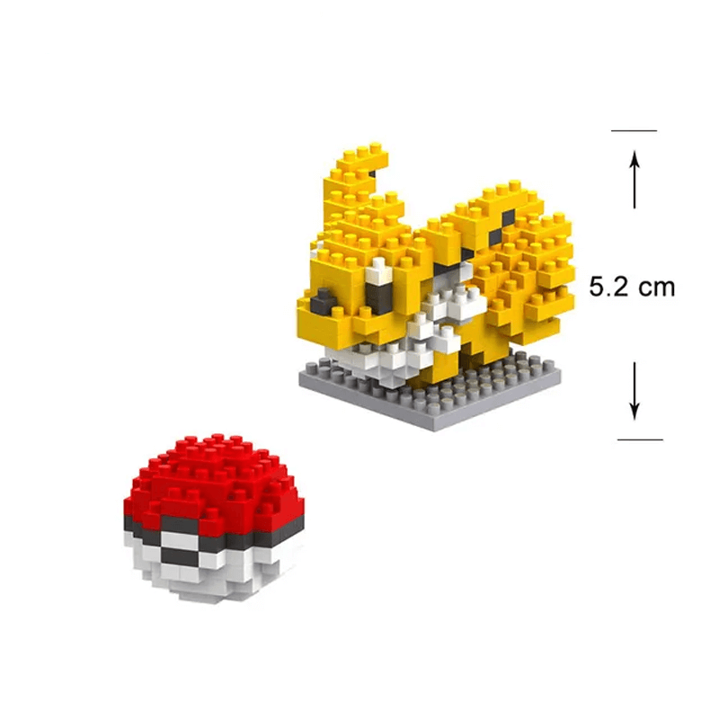 Poke Character Nanoblocks Anime-Bausteine