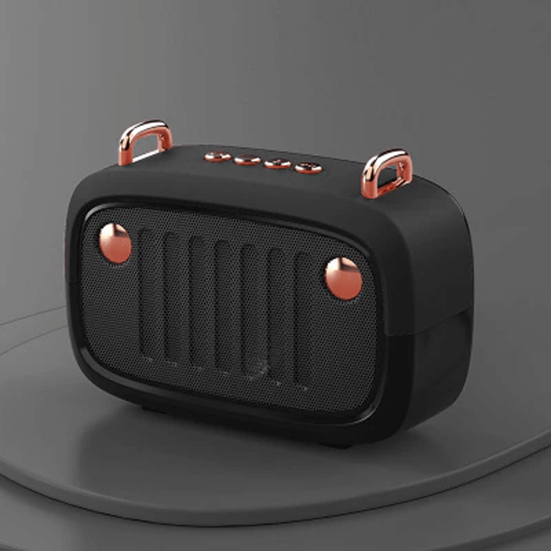 Tragbarer Lautsprecher im Retrolook