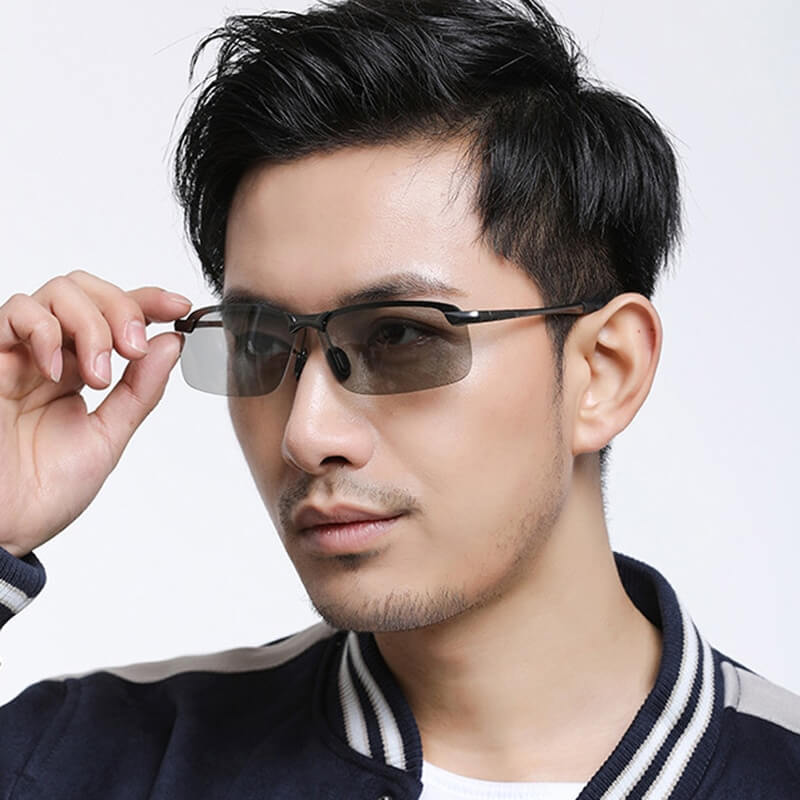 Polarisierte Sonnenbrille mit Farbwechsel