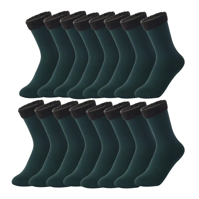 Wintersocken aus weichem Samt