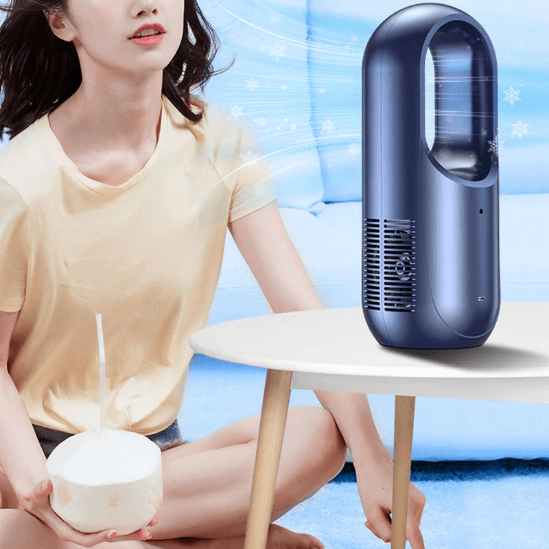 Tragbarer Ventilator mit LED-Anzeige 2000mAh