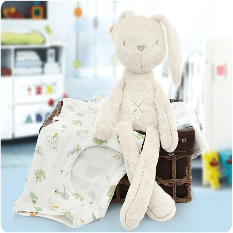 Soft Dressed Rabbit Doll - Hochwertiges Kuscheltier für Kinder, Niedliches und weiches Kaninchen Plüschtier, Sleeping Buddy & Plüschpuppe