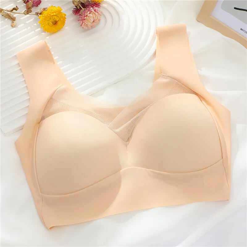 ComfortMax - Nahtloser BH in Übergröße für Frauen M-5XL - Kabelloser Minimizer - Push Up