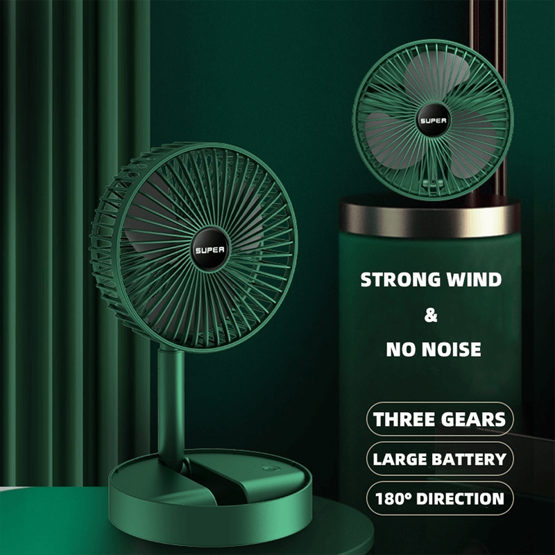 Zusammenklappbarer Teleskopventilator