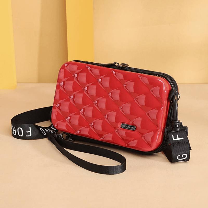 Miniaturkoffer Crossbody Bag