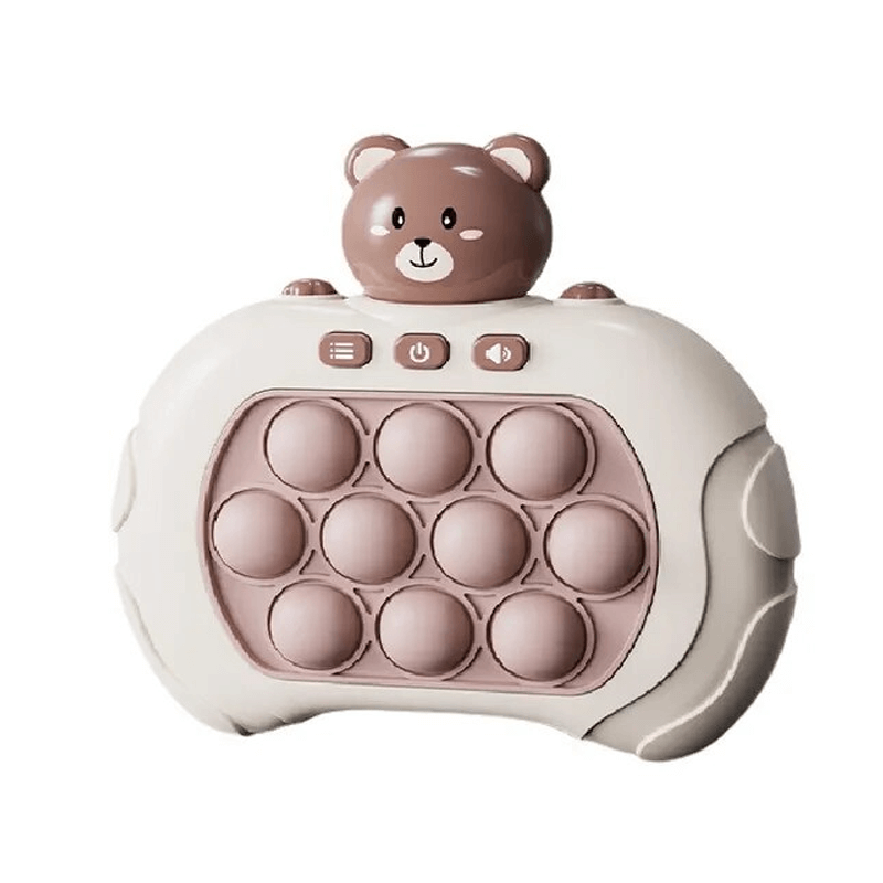 Pop It Quick Push Play Machine - Stressabbauendes und lehrreiches Zappelspielzeug