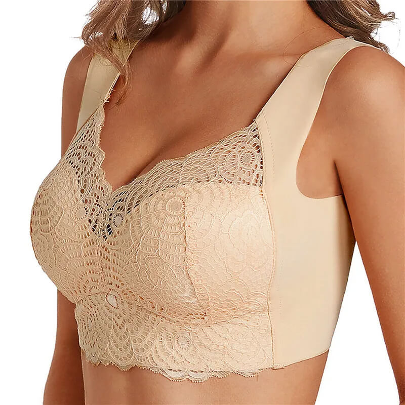 ComfortMax - Nahtloser BH in Übergröße für Frauen M-5XL - Kabelloser Minimizer - Push Up