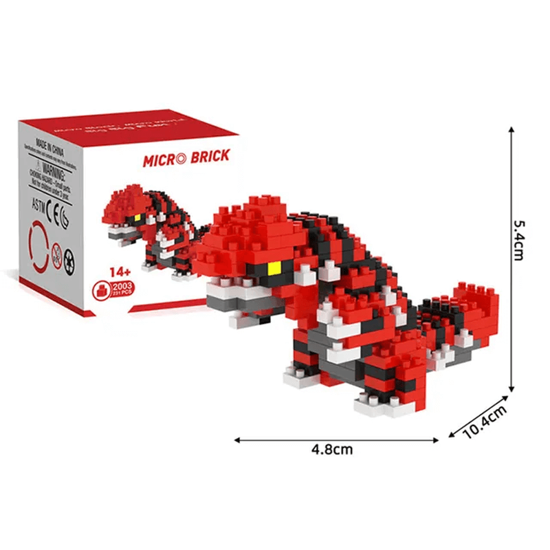Poke Character Nanoblocks Anime-Bausteine