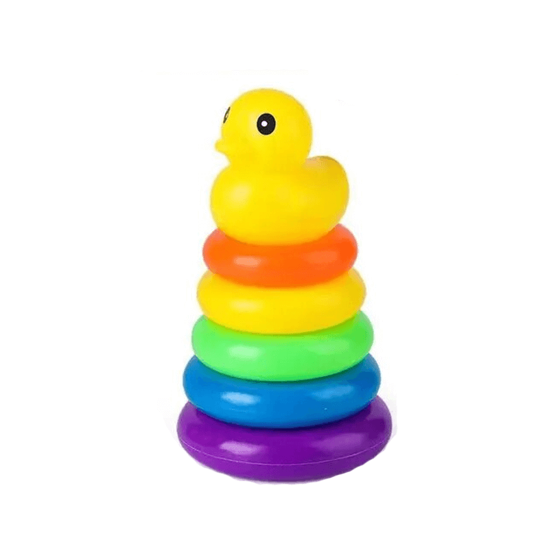 Pyramide Turm Stapeln Spielzeug für Babys - Entwicklung der Feinmotorik und kreatives Spiel