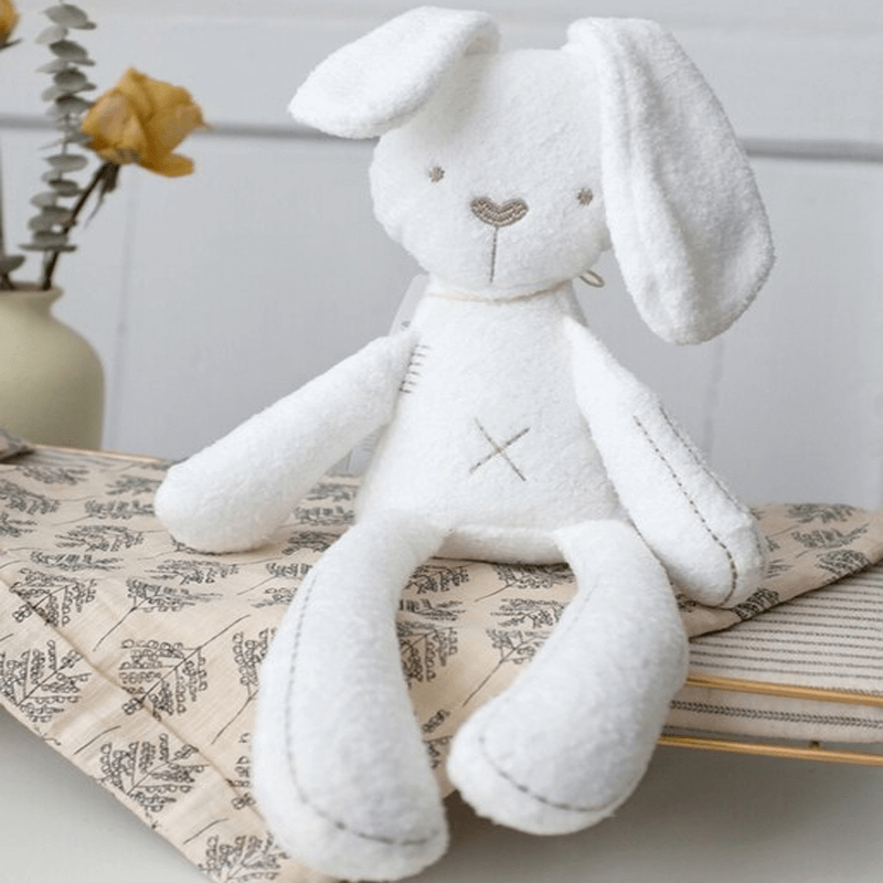 Soft Dressed Rabbit Doll - Hochwertiges Kuscheltier für Kinder, Niedliches und weiches Kaninchen Plüschtier, Sleeping Buddy & Plüschpuppe