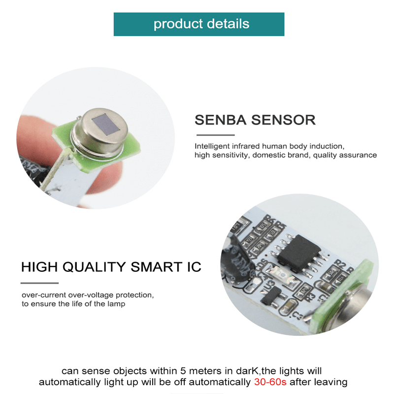 Smart Motion Sensor LED-Glühbirne Glühbirne