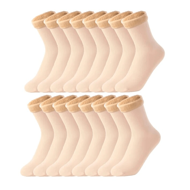 Wintersocken aus weichem Samt