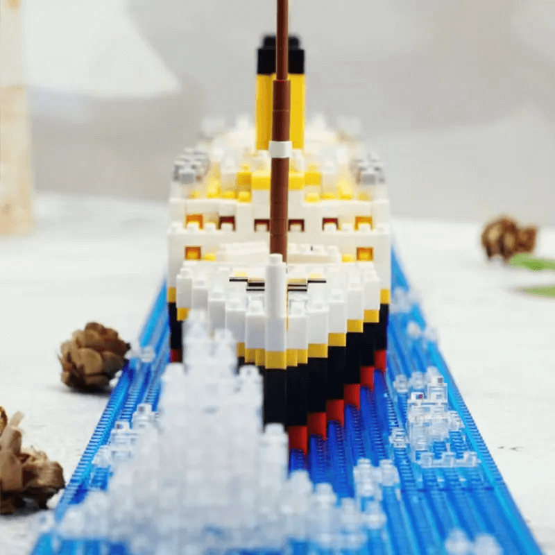 DIY Titanic 3D Bauklötze - 1860 Stück Schiffsmodell