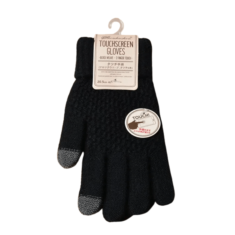 Gestrickte Winterhandschuhe