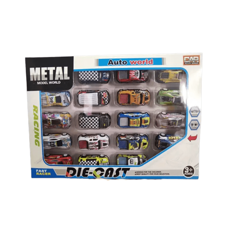 Mini-Rennwagen-Set für Kinder - robuste Konstruktion und Federung