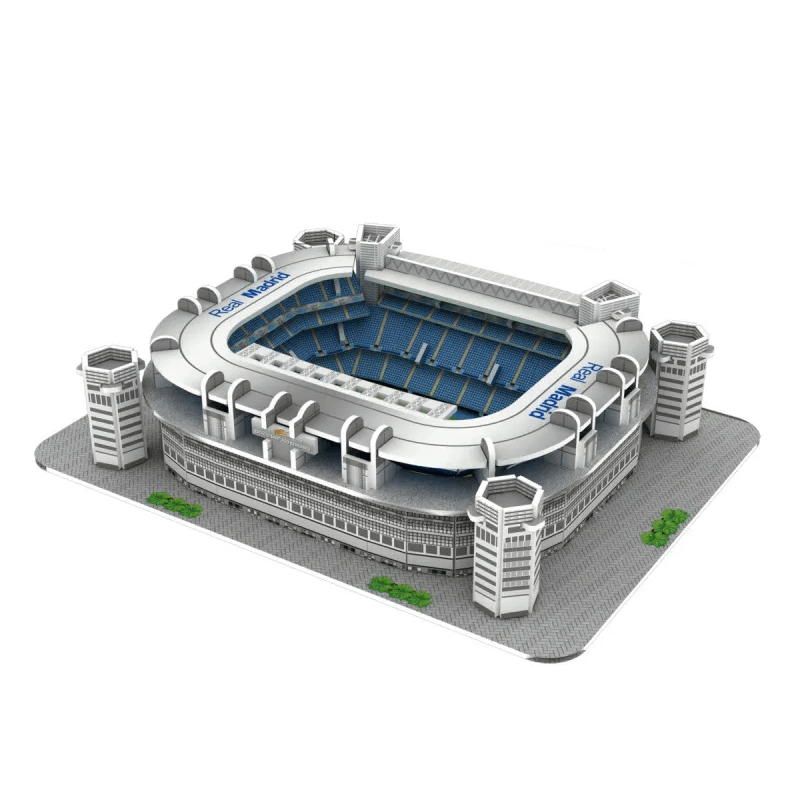 Miniatur-Fußballfeld 3D-Puzzle - Realistisches Stadion, pädagogisches & Spaßspielzeug