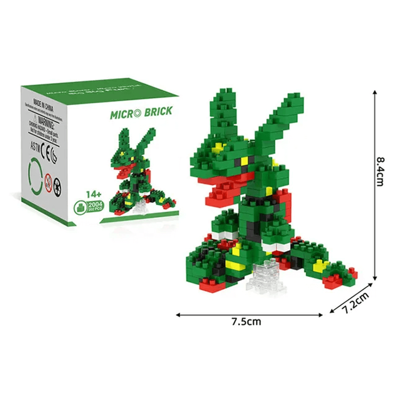 Poke Character Nanoblocks Anime-Bausteine