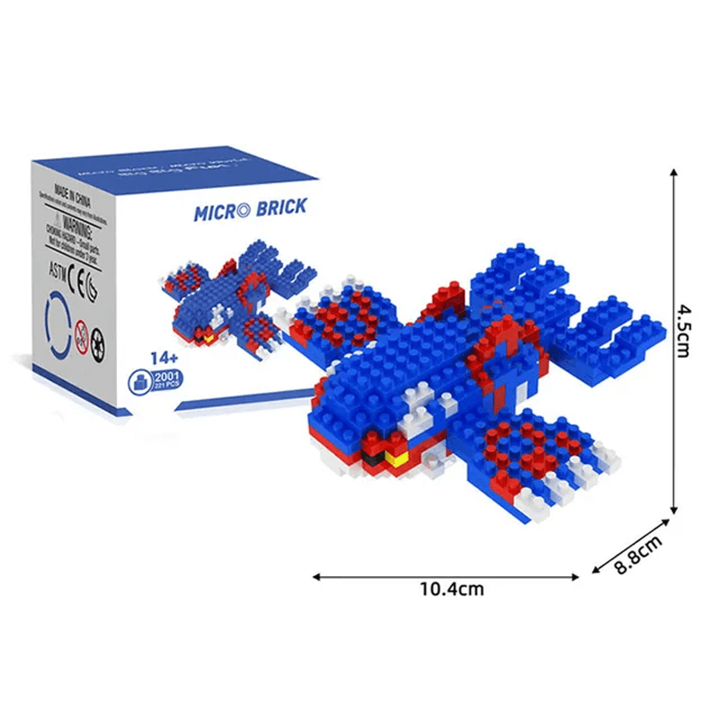 Poke Character Nanoblocks Anime-Bausteine