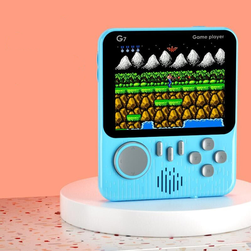 Dünne Handheld-Retro-Videospielkonsole 666 Spiele