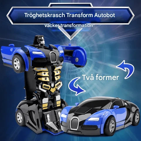 Auto zu Roboter Spielzeug - Mini 2 in 1 für kreatives Spielen
