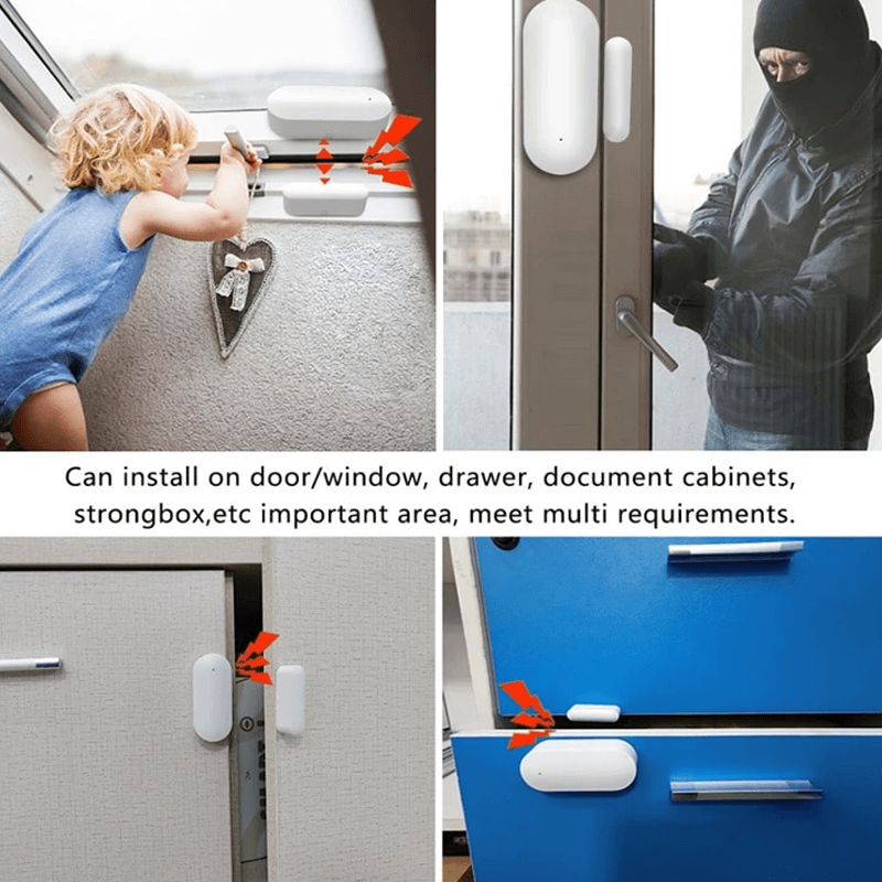 Intelligenter Türsensor mit WiFi und Bluetooth