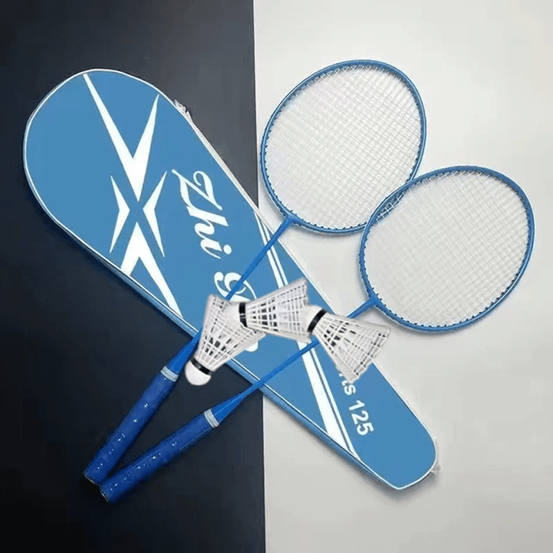 Badmintonschläger-Set - Komplettpaket für Badmintonspiele
