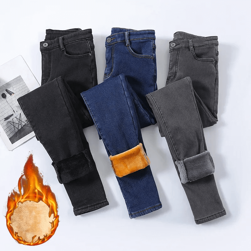 Warm gefütterte Jeans