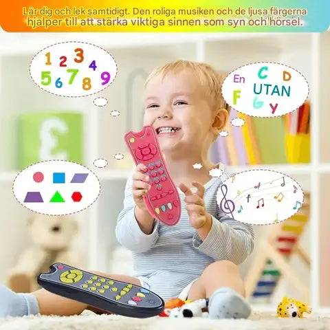 Babyspielzeug TV-Fernbedienung - Musikalisch & Lehrreich für Babies