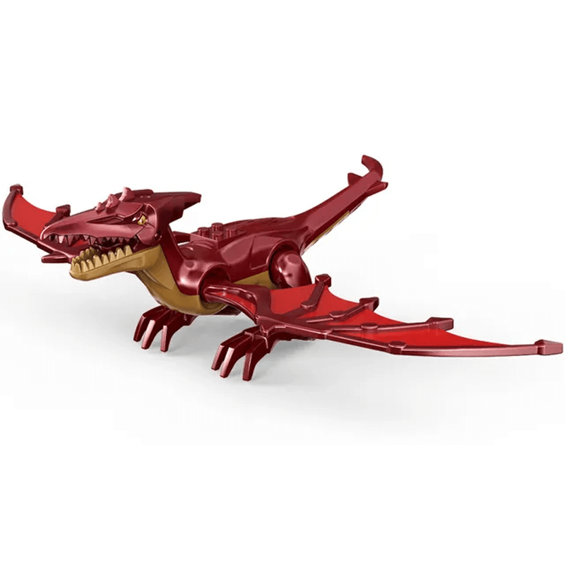 Dinosaurier-Bauklötze für Kinder - T-Rex Figur | pädagogisch & Lustiges ABS-Kunststoffspielzeug für kreatives Spielen & Feinmotorische Fähigkeiten