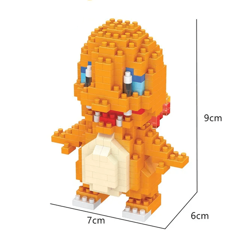 Poke Character Nanoblocks Anime-Bausteine
